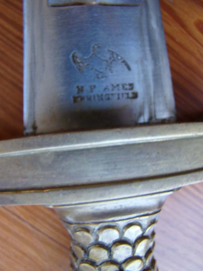 A fine U.S. Model 1832 Foot Artillery Sword dated 1839 — image 6